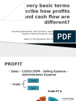 In Very Basic Terms Describe How Profits and Cash Flow Are Different?