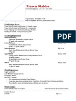 Sheldon Resume PDF
