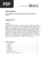 Strain Gauge Report