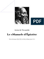 Le Manuel D'épictète PDF