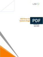 LSI SAS Error Codes