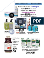 November 2015 Sales Flyer