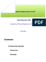 Petrochemical Engineering-Lect05- Primary Raw Materials