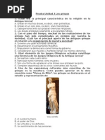 Prueba Unidad 3 Los Griegos