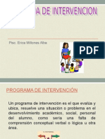 PROGRAMA de Intervencion 2012 Piura