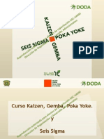 Curso Poka Yoke Kaizen Gemba 6 Sigma