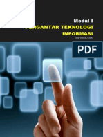 Modul 1 Pengantar Teknologi Informasi