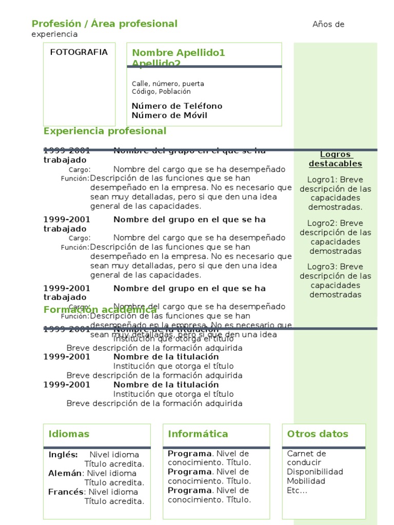 Curriculum vitae verde 08 image