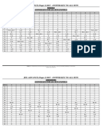 Answer Key Jee Advanced 2015 Paper 2