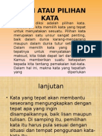 pOWER Point DIKSI Atau Gaya Bahasa