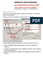 Acesso Remoto DVR Posonic