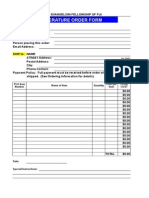 Lit Order Form - Excel