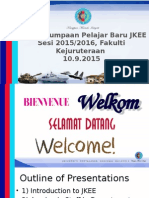 Presentation - Welcoming SEPT 2015-2