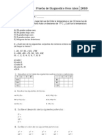 Prueba de Diagnostico 8vo Super