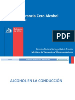 Reporte Tolerancia Cero Alcohol Primer Semestre-2013
