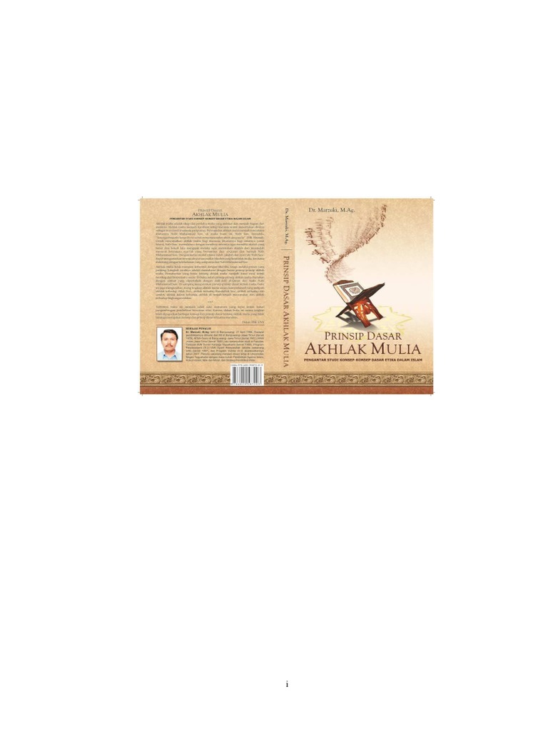 Buku Prinsip Dasar Akhlak Mulia | PDF