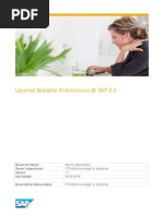 Layered Scalable Architecture@SAP 2.0