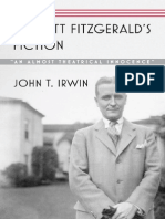 John T. Irwin_F. Scott Fitzgerald's Fiction. An Almost Theatrical Innocence