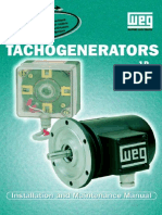 WEG Tachogenerator Manual English