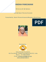 Manisha Pancakam Swami Paramarthananda