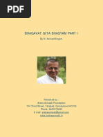 Summary Gita Bhasyam Avinash