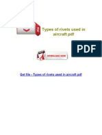 Get File - Types of Rivets Used in Aircraft PDF