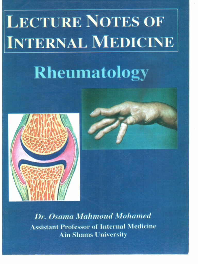 Rheumatology Notes From DR Osama Lectures | PDF | Systemic Lupus ...