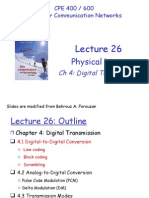 Physical Layer: CH 4: Digital Transmission