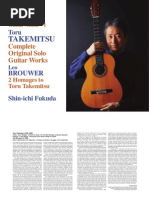 Portada de Disco Guitarra Takemitsu