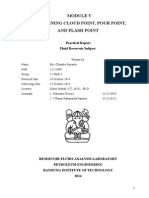 Determining Cloud, Pour and Flash Points