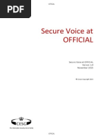 Secure Voice at OFFICIAL (CESG, GCHQ paper)