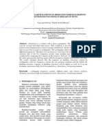 Paper Yogi Agus Stiawan (Analisis Pengaruh Kandungan Frekuensi Terhadap Respons Struktur Bangunan Dengan Kekakuan Muto)