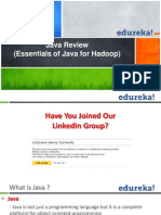 Java Review (Essentials of Java For Hadoop)