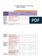 Minimosprogramaciones 6º 2014-2015_loe. Mate, Lengua y Cono Docx