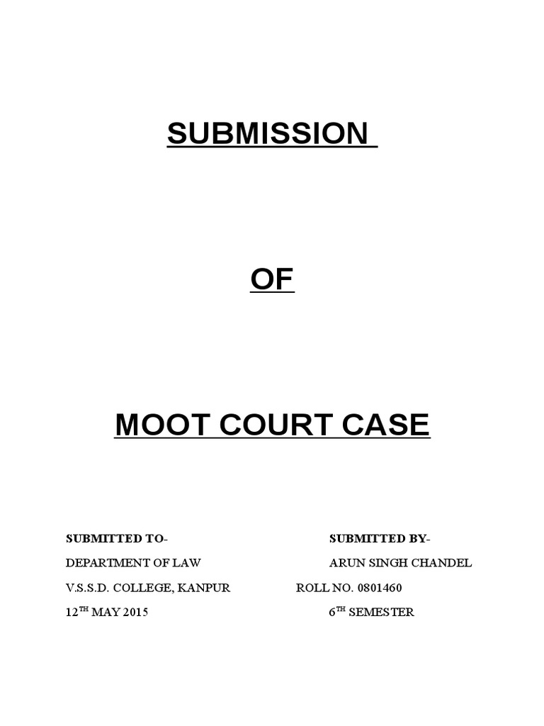 Case Moot Court PDF Government Social Institutions Case Moot Court PDF Government Social Institutions