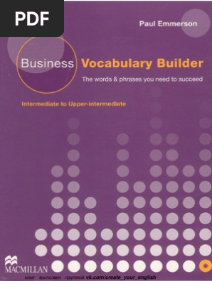 Business Vocabulary Builder | Business | Finance (General) - 