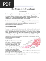 The Physic Body Mechanics