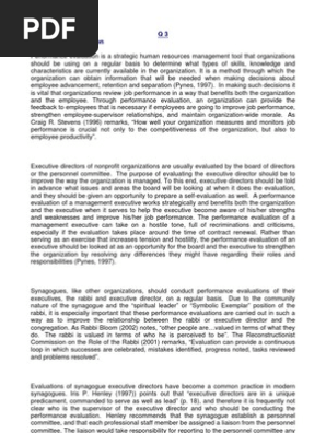 Performance Evaluation