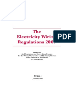 Electricity Wiring Regulations 2007 - Abu Dhabi