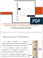 Unidad 3 Reacciones REDOX 4a Parte Titulaciones 1 a 1