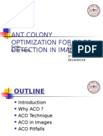 Ant Colony Optimization For Edge Detection in Images: Chintan Khanna Mtech (IS) 1 SEM 2K14/ISY/19 Guide-Dr. OP Verma