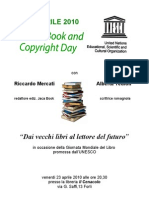 Giornata Mondiale Libro a Forlì con Riccardo Mercati e Alberta Tedioli