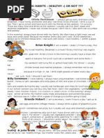 Eating Habits Elementary