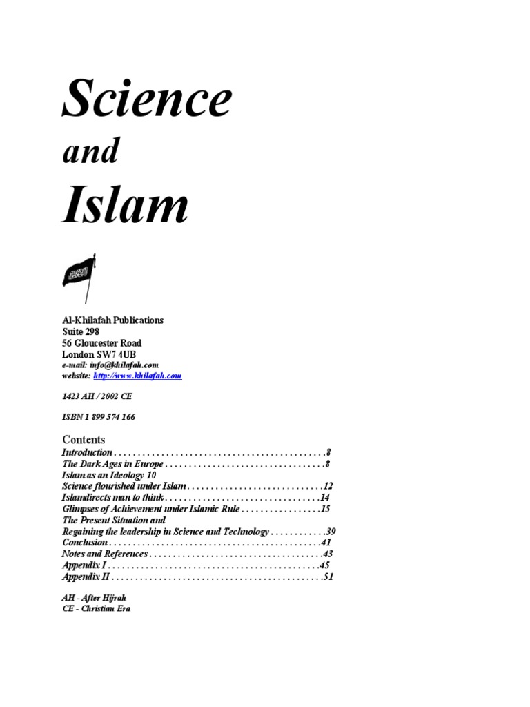 Science and Islam: A Historical Overview | PDF | Leadership | Civilization
