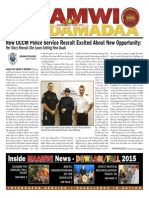 Maamwi Naadamadaa Newspaper - Fall 2015