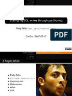 Scaling MySQL Writes Through Partitioning