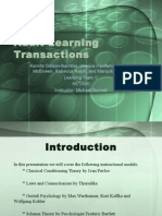Adult Learning Transactions