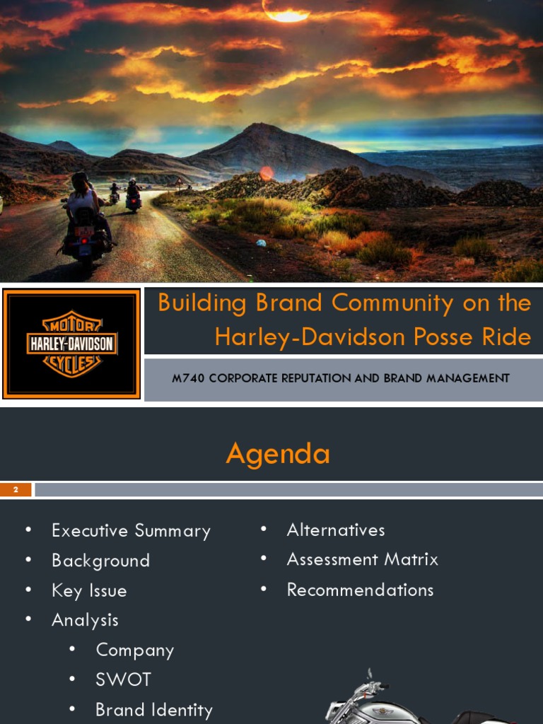 Harley Presentation v3 | PDF | Harley Davidson | Brand