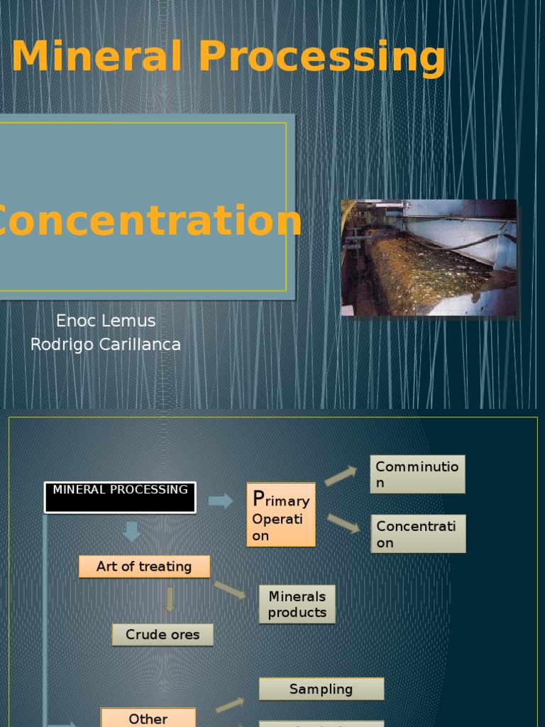 Mineral Processing Techniques Overview | PDF