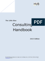 The Little Blue Consulting Handbook, 2015 Edition